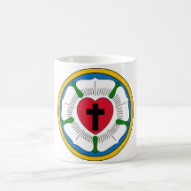 The Luther Rose Lutheranism Martin Luther Mugs