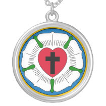The Luther Rose Lutheranism Martin Luther Pendants