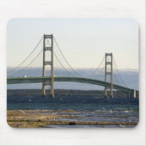The Mackinac Bridge spanning the Straits of 4 Mousepads