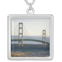 The Mackinac Bridge spanning the Straits of 4 Pendants