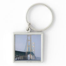 The Mackinac Bridge spanning the Straits of Keychain