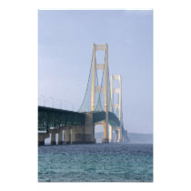The Mackinac Bridge spanning the Straits of