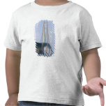 The Mackinac Bridge spanning the Straits of t-shirts