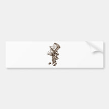 The Mad Hatter Bumper Sticker