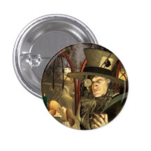 The Mad Hatter Button