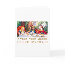 THE MAD HATTER WISHES ALICE A MERRY UNBIRTHDAY!