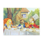 The Mad Hatters Tea Party Full Colour postcards