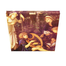 The Madness Of Sir Tristram ~ Edward Burne-Jones Gallery Wrapped Canvas