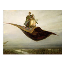 The Magic Carpet, 1880 Postcards