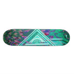 The Magic Hawse cyan Skate Decks