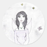 The Magic Night Round Stickers