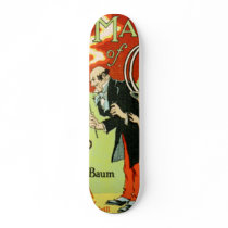 the magic of oz custom skateboard