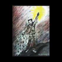 The Magician canvas prints