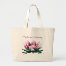 The Maitri Ministry Lotus Flower Tote Bags