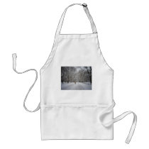 The Mall in Winter, Central Park, New York City Aprons