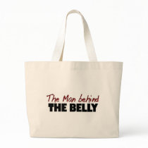 The Man Behind The Belly Canvas Bag