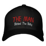 The Man Behind The Belly Embroidered Cap