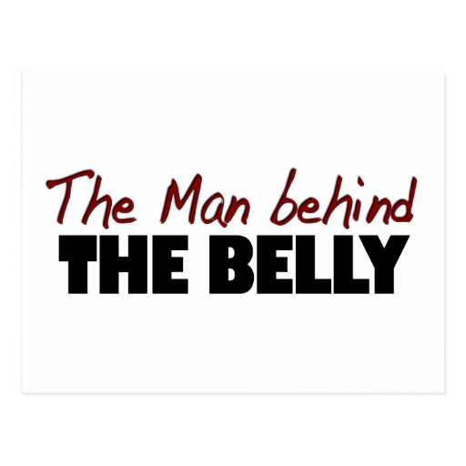 The Man Behind The Belly Postcards