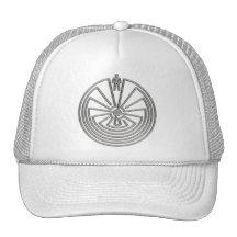 The Man in the Maze - silver Trucker Hat