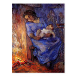 The Man is at Sea after Demont-Breton by van Gogh Postcards