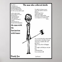 The Man Who Collected Skulls Print