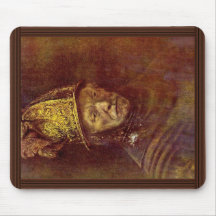 The Man With The Golden Helmet. Mouse Pad