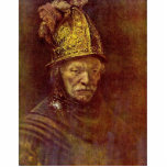 The Man With The Golden Helmet. Photo Cut Out
