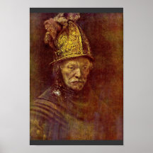 The Man With The Golden Helmet. Poster
