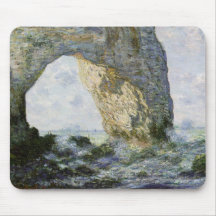 The Manneporte by Claude Monet Mouse Pads