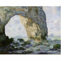 The Manneporte by Claude Monet Photo Cut Outs