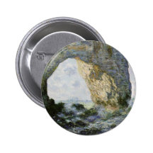 The Manneporte by Claude Monet Pin