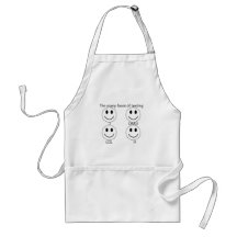 The many faces of texting aprons