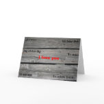 The Many Ways to Say... Card