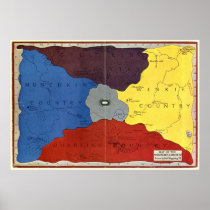 The Map of Oz Posters