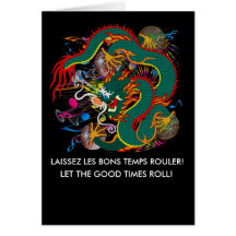 The-Mardi Gras Dragon V-2 Card