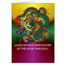 The-Mardi Gras Dragon V-2 Card