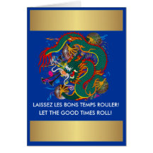 The-Mardi Gras Dragon V-2 Card