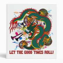 The-Mardi Gras Dragon V-2-T Binder