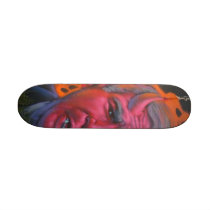 THE MARK OF DA BEAST! - Customized Skateboard Deck