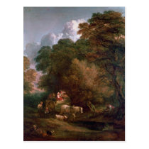 The Market Cart, 1786 postcards