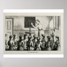 'The Marking Lesson', illustration from 'A Manual Print