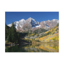 The Maroon Bells in the fall...