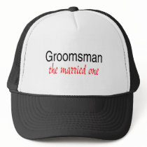The Married One (Groomsman) Hats