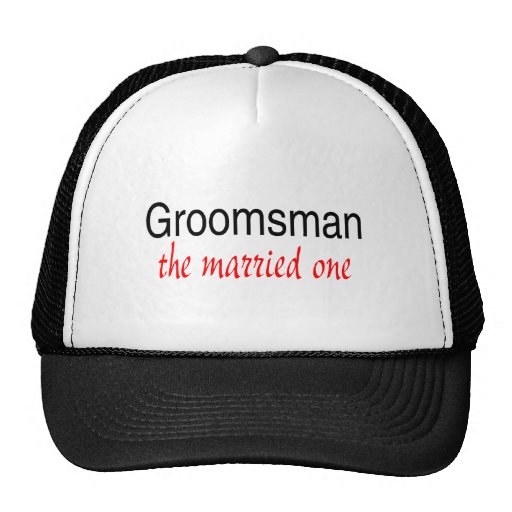 The Married One (Groomsman) Hats
