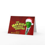 The Marxist Who Stole Christmas Greeting Card