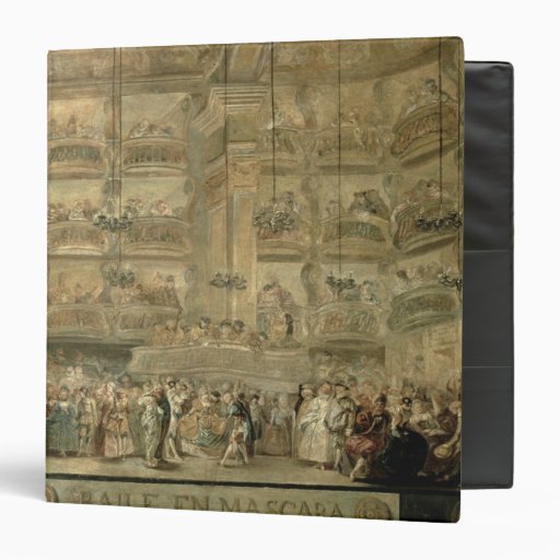 The Masked Ball, c.1767 Vinyl Binder