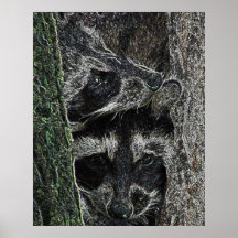 The Masked Duo Print