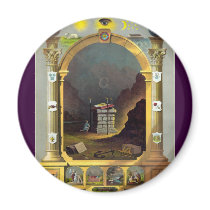 The Masonic Chart Magnet