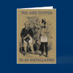 The Masonic Installation Invitation cards