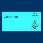 The Masonic Symbol, Add your Photo, Add a message photo cards